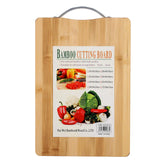 Premium Bamboo Cutting Board Set with Free Tools