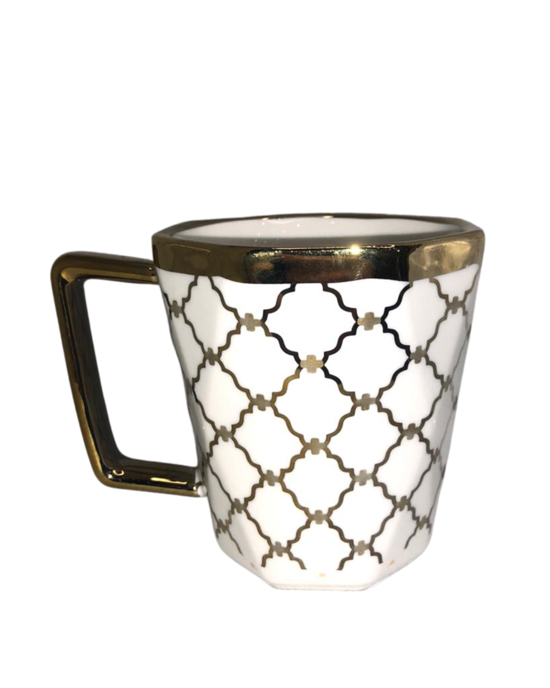 WHITE GOLDEN CUP