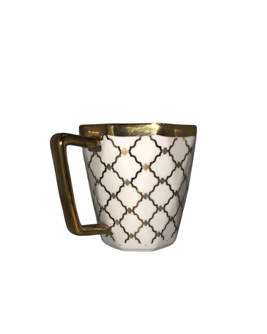 WHITE GOLDEN CUP