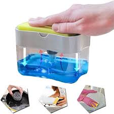 2 in 1 Soap Dispenser pump & Sponge Holder