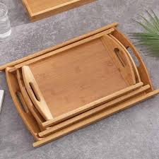 Bamboo tray (Set of 3)