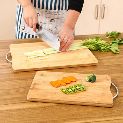 Premium Bamboo Cutting Board Set with Free Tools