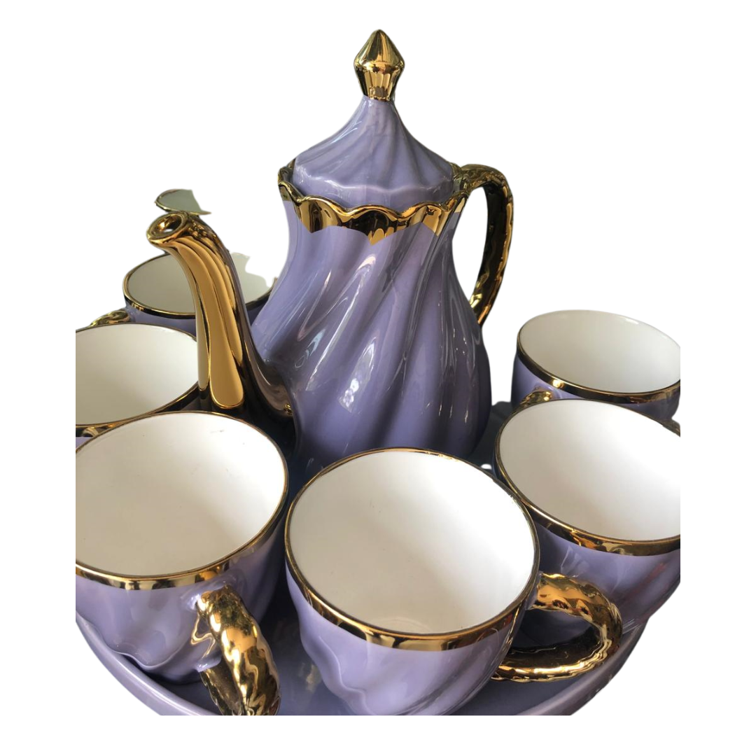 TEA SET IN COLOURS
