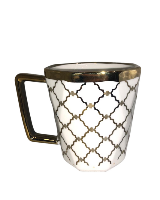 WHITE GOLDEN CUP