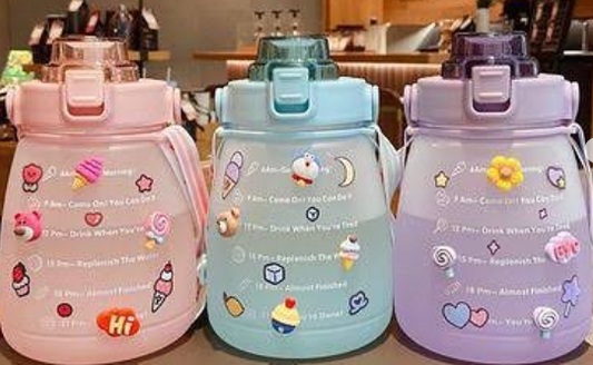 STICKER WATER BOTTLE 1L