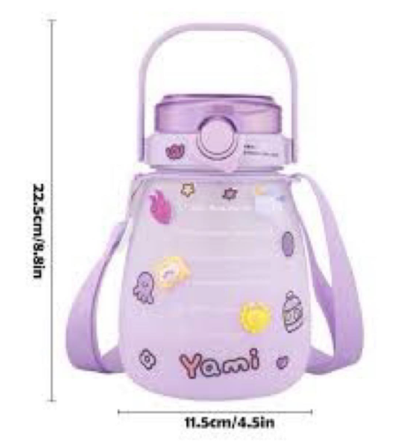 STICKER WATER BOTTLE 1L