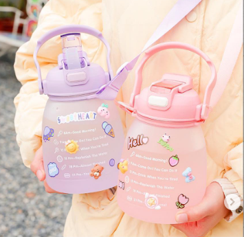STICKER WATER BOTTLE 1L