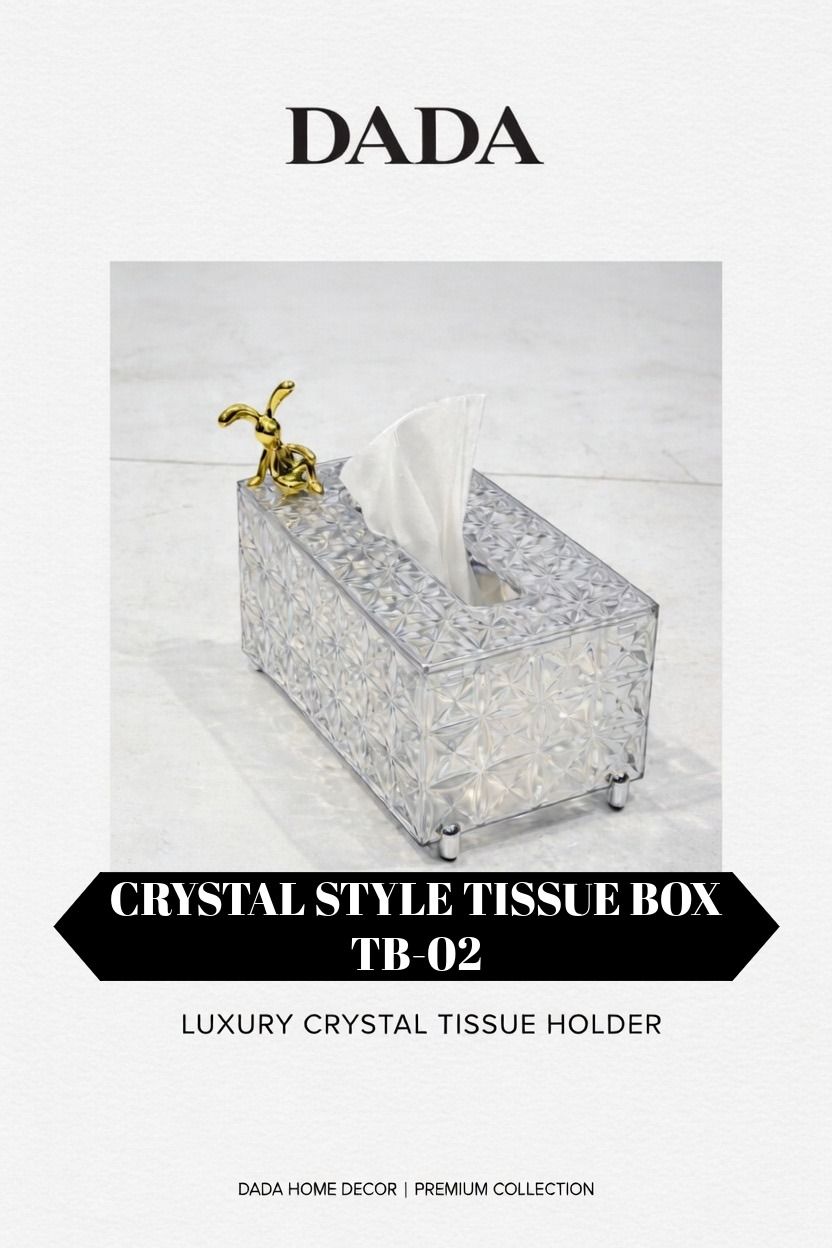 Luxury Crystal Tissue Holder