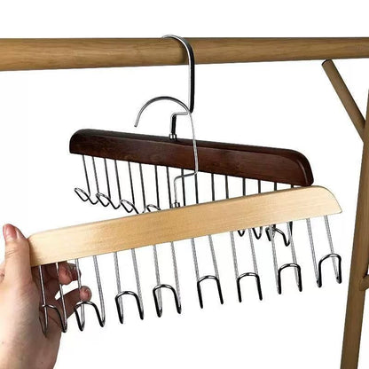Wooden Multi-Hook Hanger