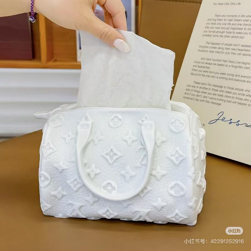 Luxury Handbag Tissue Box