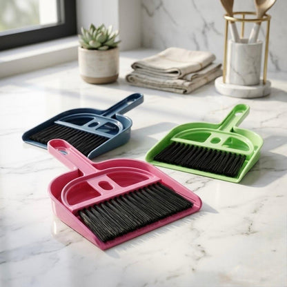 Mini dust pan & Microfiber  (Pack of 2)