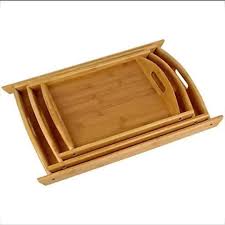 Bamboo tray (Set of 3)